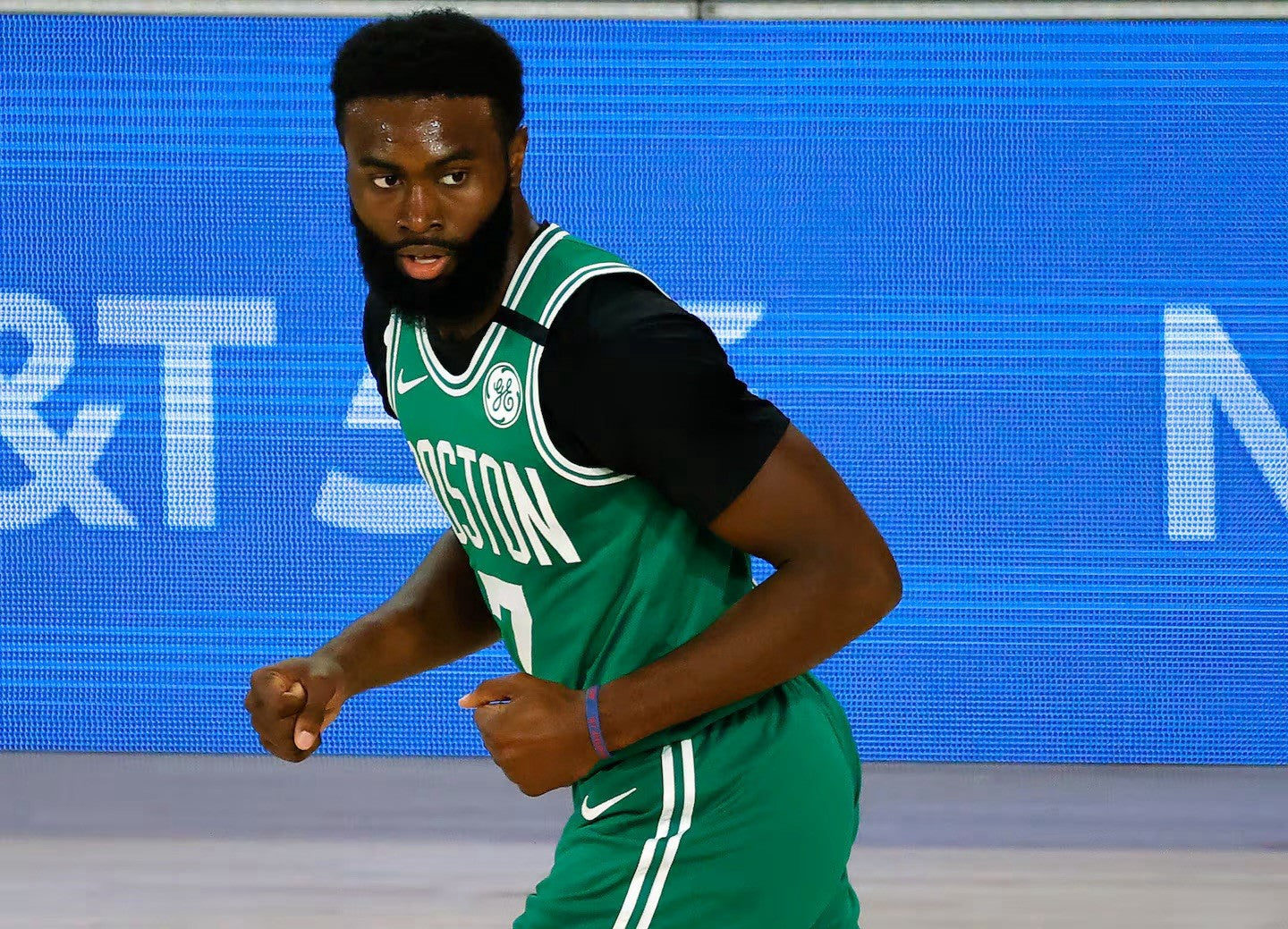 Jaylen Brown Boston Celtics Jersey #7 Nike Vaporknit Authentic Green Size 52 (XL) NBA