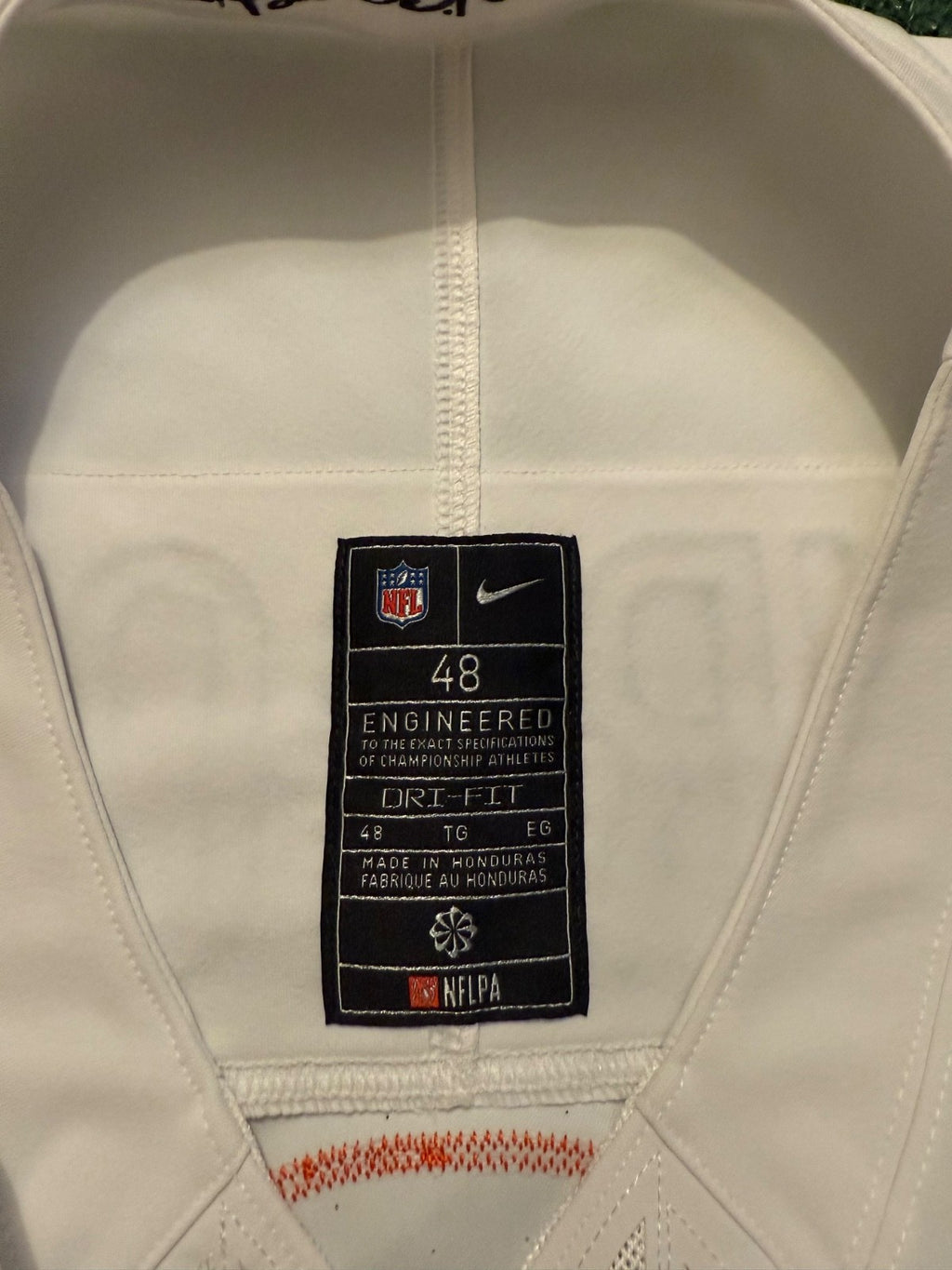 Joe Burrow Cincinnati Bengals Jersey #9 Nike Vapor FUSE Elite White Size 48 (XL) NFL
