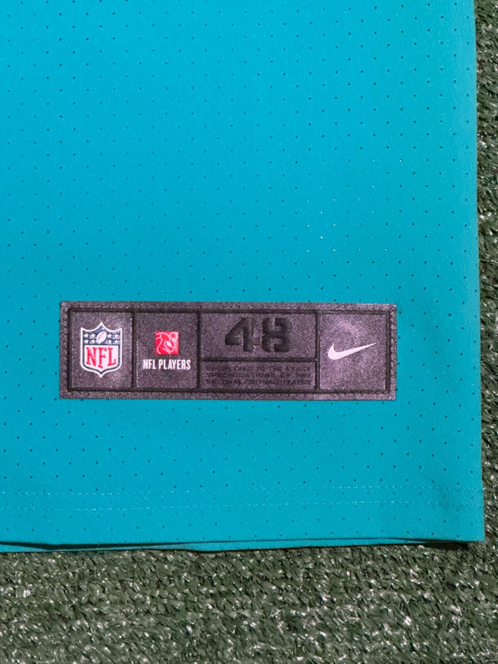 Tyreek Hill Miami Dolphins Jersey #10 Nike Vapor Elite Aqua Size 48 (XL) NFL