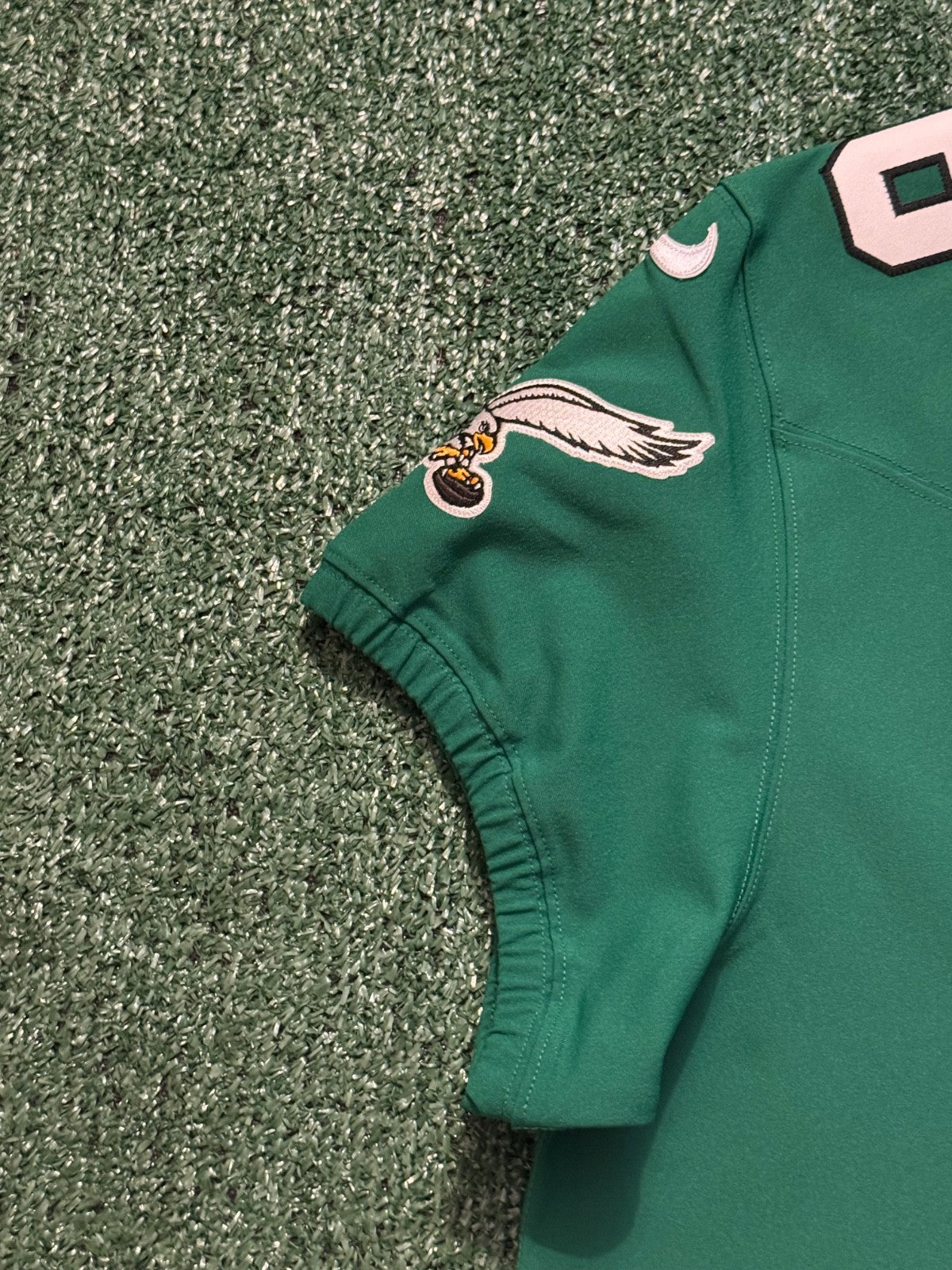 Saquon Barkley Philadelphia Eagles Jersey #26 Nike Vapor FUSE Elite Kelly Green size 48 (XL) NFL