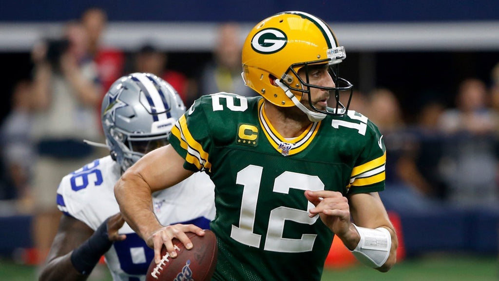 Aaron Rodgers Green Bay Packers Jersey #12 Nike Vapor Elite Green Size 44 (Large) NFL