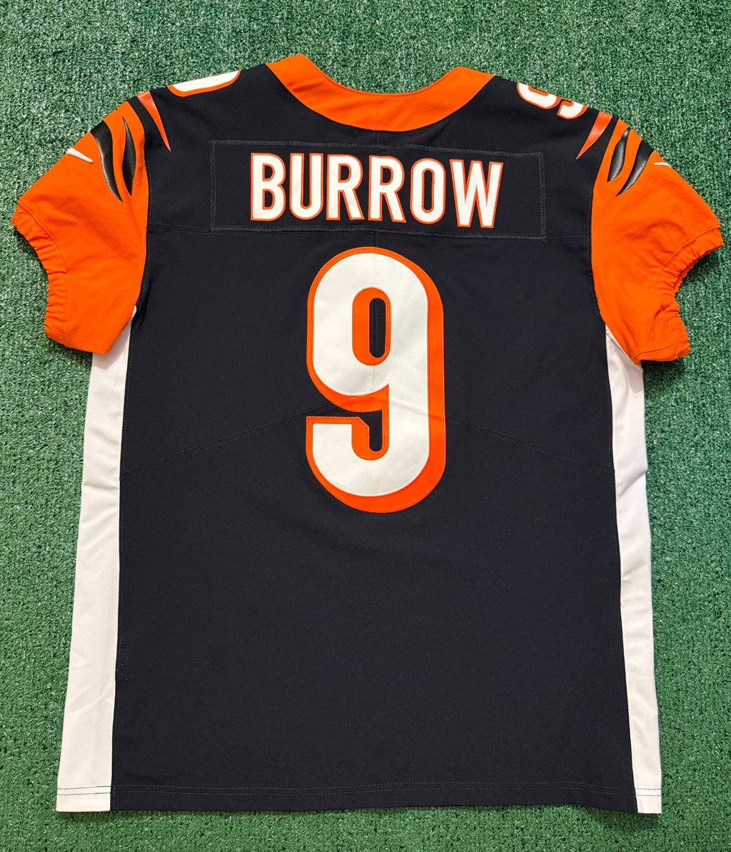 Joe Burrow Cincinnati Bengals Jersey #9 Nike Vapor Elite Black Size 44 (L) NFL