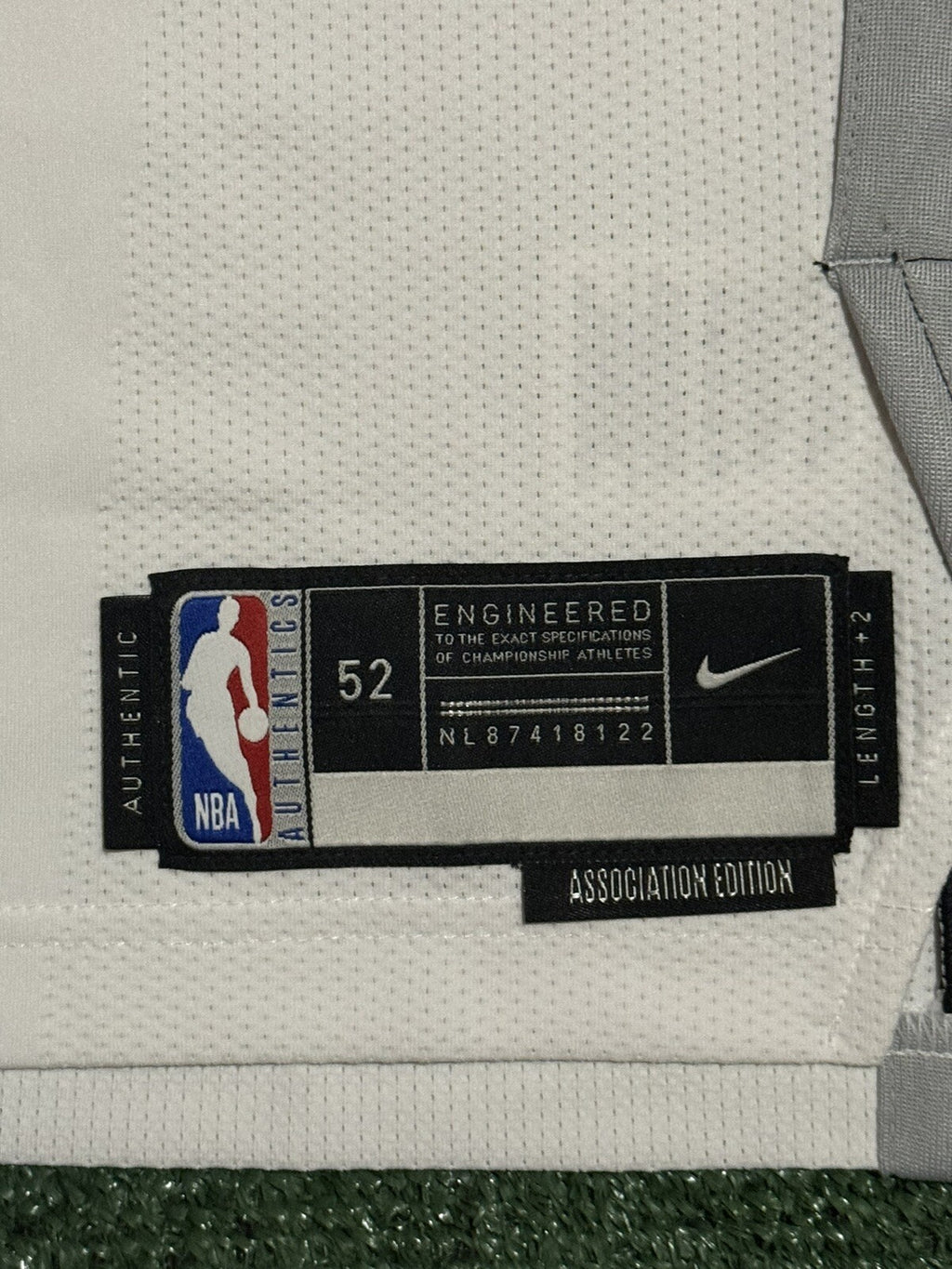 Victor Wembanyama San Antonio Spurs Jersey #1 Nike ADV Authentic White Size 52 (XL) NBA