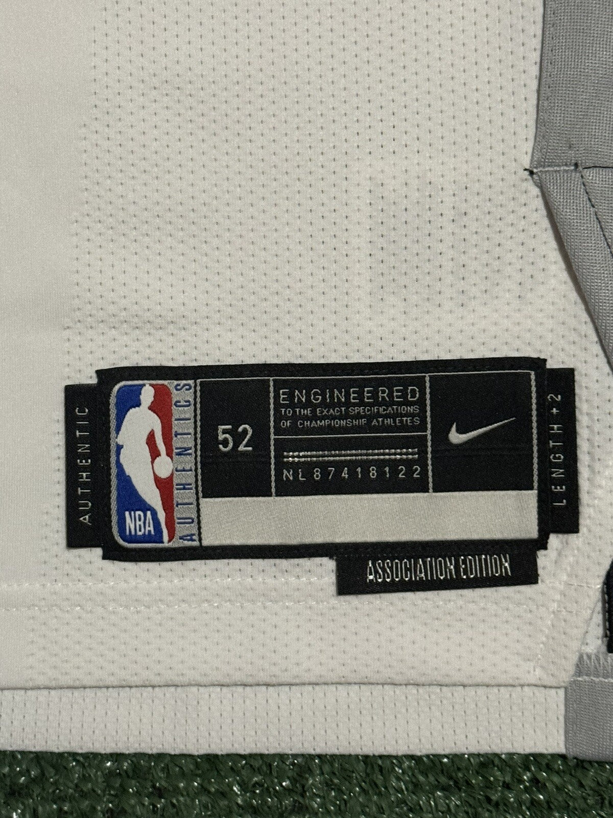 Victor Wembanyama San Antonio Spurs Jersey #1 Nike ADV Authentic White Size 52 (XL) NBA