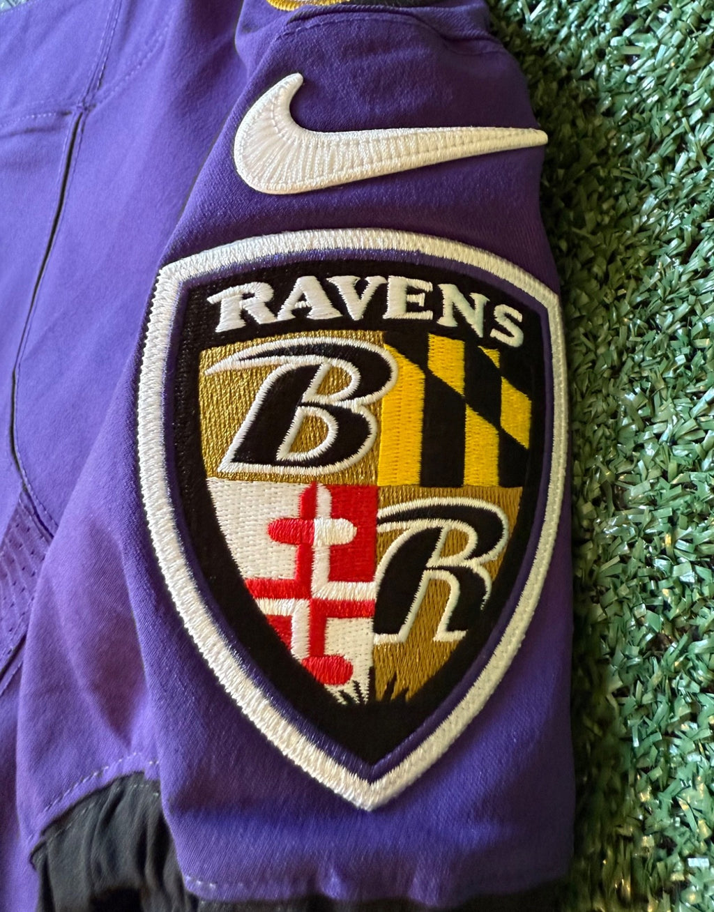 Lamar Jackson Baltimore Ravens Jersey #8 Nike Vapor Elite Purple Size 44 (L) NFL