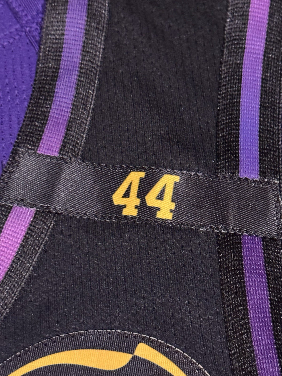 LeBron James Los Angeles Lakers Jersey #23 Nike ADV Authentic Purple Size 48 (L) NBA