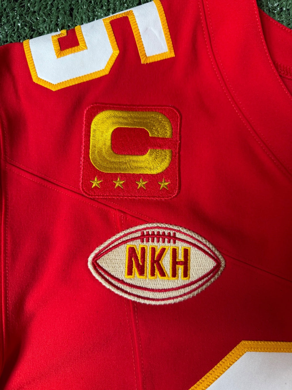 Patrick Mahomes Kansas City Chiefs Jersey #15 Nike Vapor FUSE Elite Red Size 48 (XL) NFL