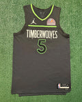 Anthony Edwards Minnesota Timberwolves Jersey #5 Nike ADV Authentic Gray Size 44 (M) NBA