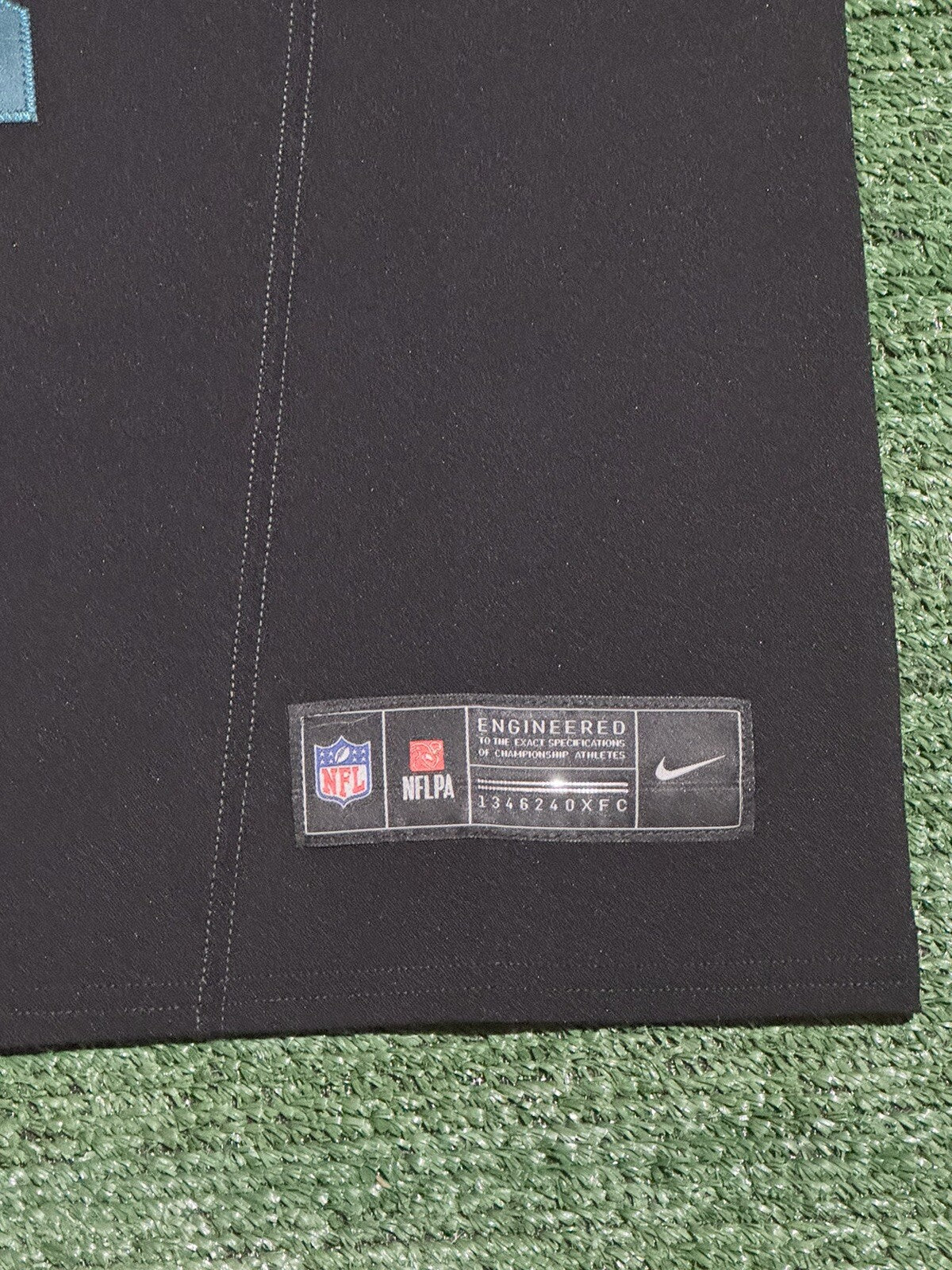 Jalen Hurts Philadelphia Eagles Jersey #1 Nike Vapor FUSE Elite Black size 40 (Medium) NFL