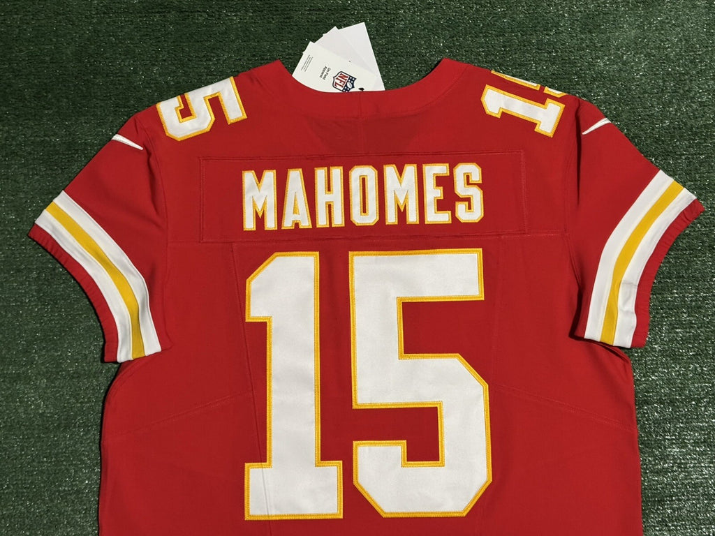 Patrick Mahomes Kansas City Chiefs Jersey #15 Nike Vapor FUSE Elite Red Size 48 (XL) NFL