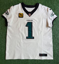 Jalen Hurts Philadelphia Eagles Jersey #1 Nike Vapor FUSE Elite White size 48 (XL) NFL