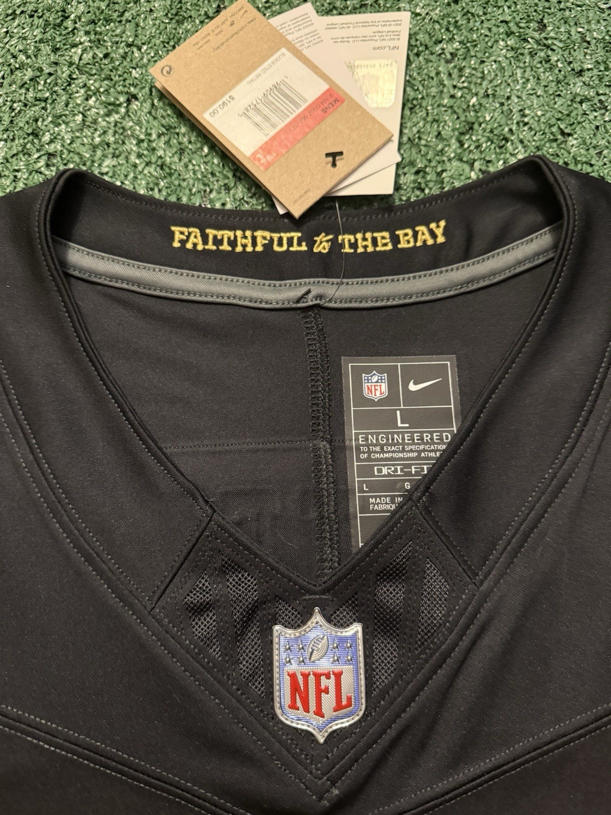 Christian McCaffrey San Francisco 49ers Jersey #23 Rivalry Limited Black Size (Large) NFL