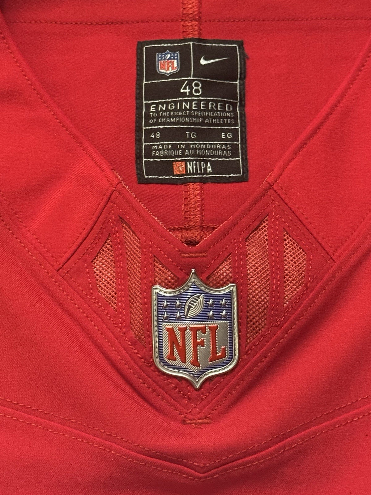 Fred Warner San Francisco 49ers
Jersey #54 Nike Vapor FUSE Elite red Size 48 (XL) NFL