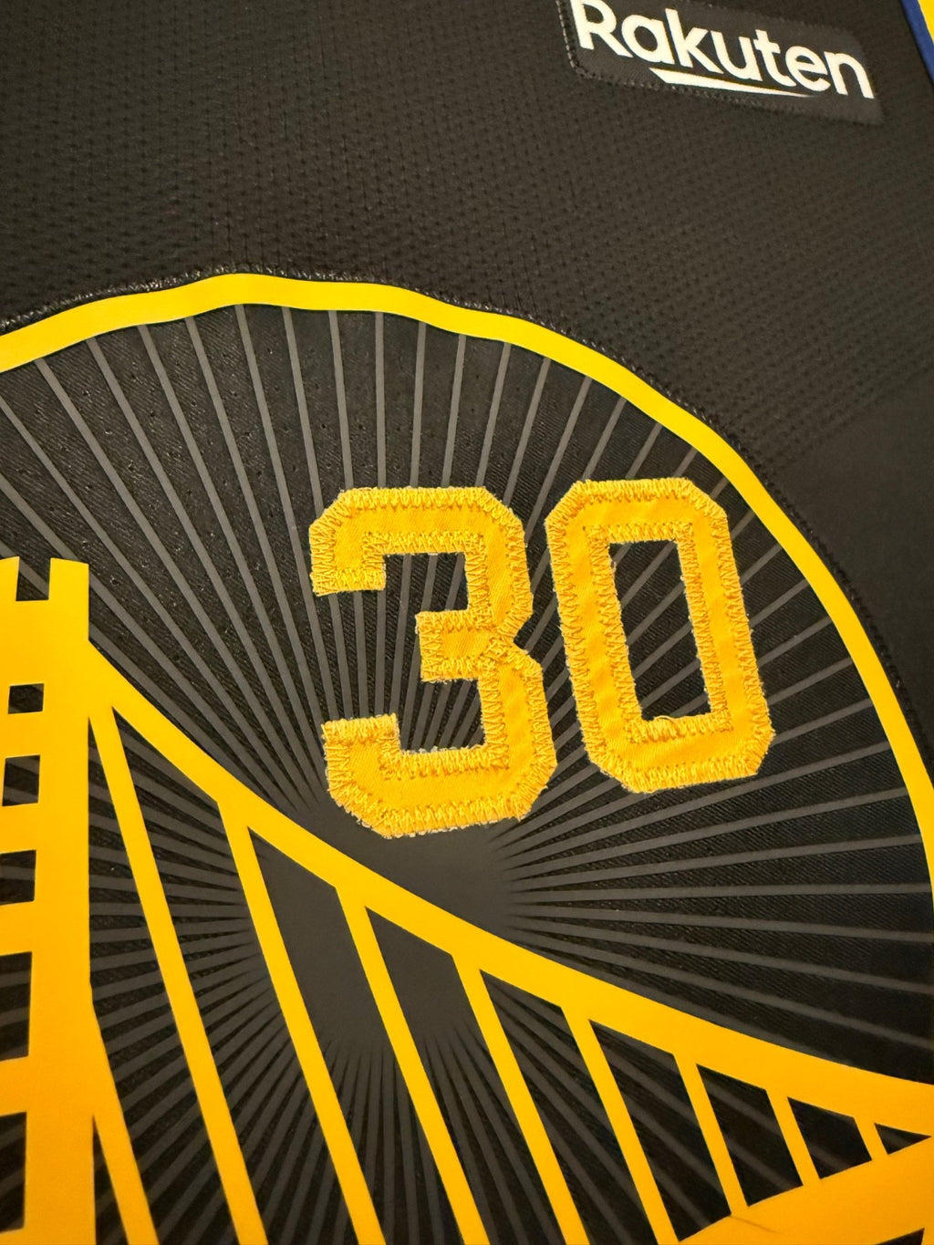Steph Curry Golden State Warriors Jersey #30 Nike ADV Authentic Black Size 52 (XL) NBA