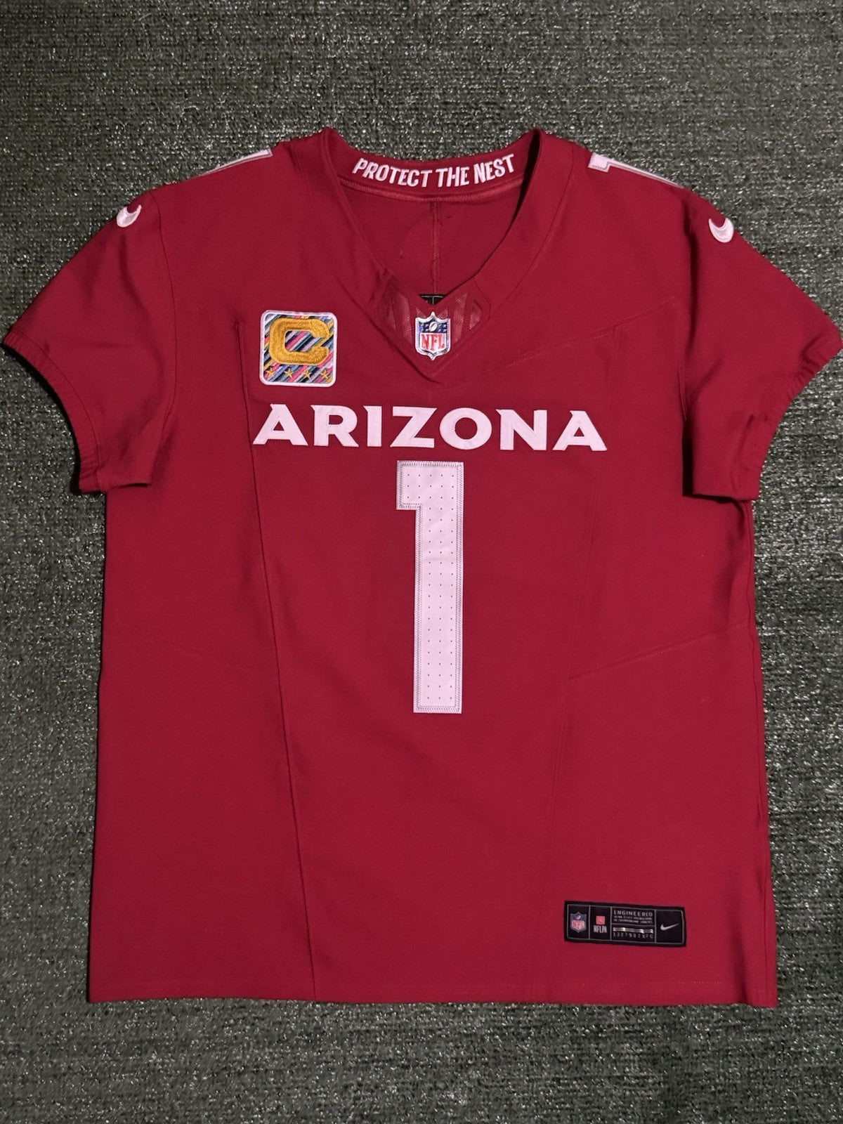 Kyler Murray Arizona Cardinals Jersey #1 Nike Vapor FUSE Elite red Size 44 (Large) NFL