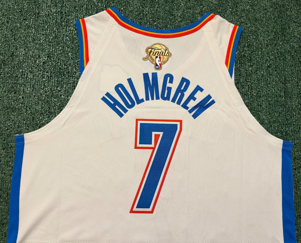 Chet Holmgren Oklahoma City Thunder Jersey #7 Nike ADV Authentic White Size 52 (XL) NBA