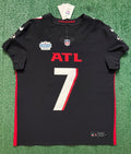 Bijan Robinson Atlanta Falcons Jersey #7 Nike Vapor FUSE Elite Black Size 44 (Large) NFL