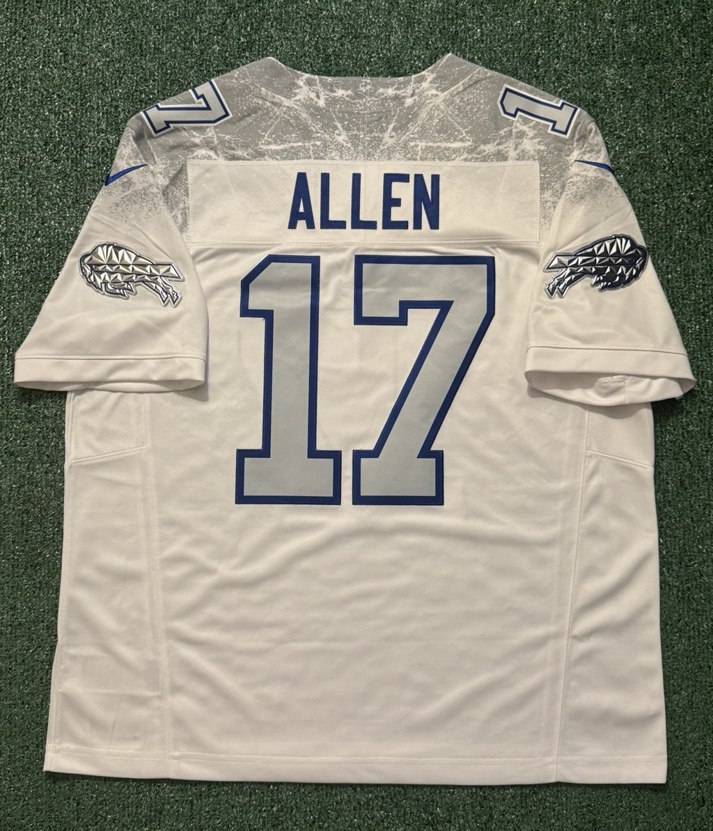 Josh Allen Buffalo Bills Jersey #17 Nike Vapor Fuse Limited Rivalry White Size XL NFL