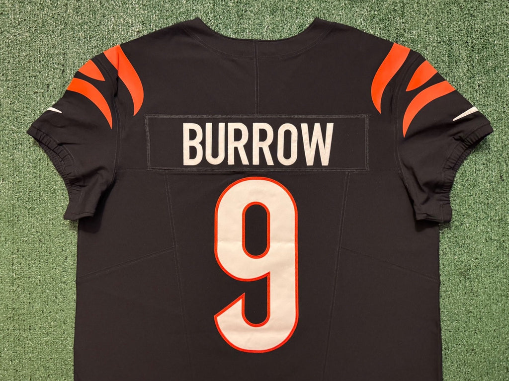 Joe Burrow Cincinnati Bengals Jersey #9 Nike Vapor FUSE Elite Black Size 48 (XL) NFL