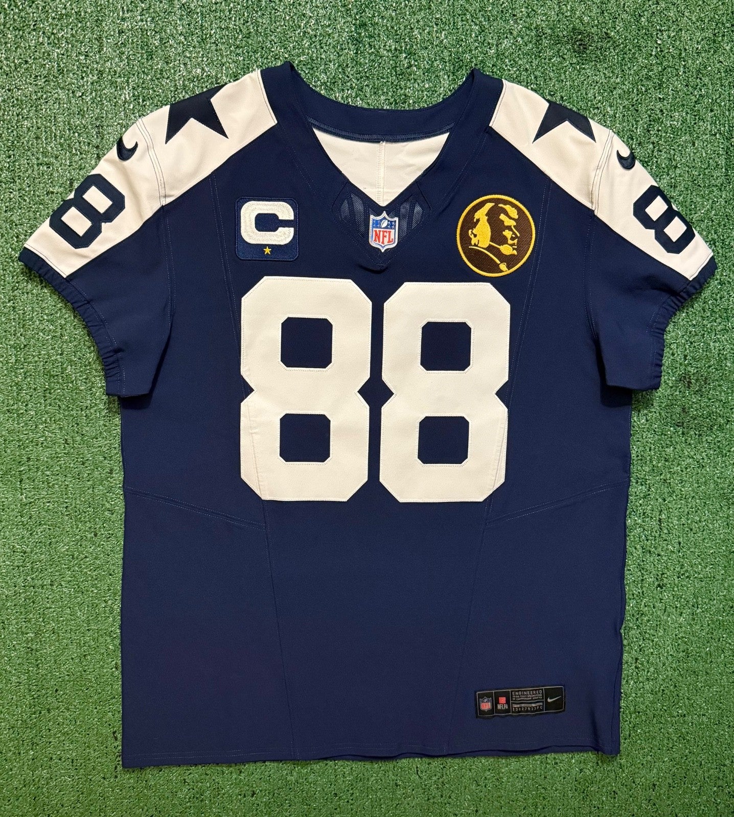 Ceedee Lamb Dallas Cowboys jersey #88 Nike Vapor FUSE Elite Navy size 44 (Large) NFL