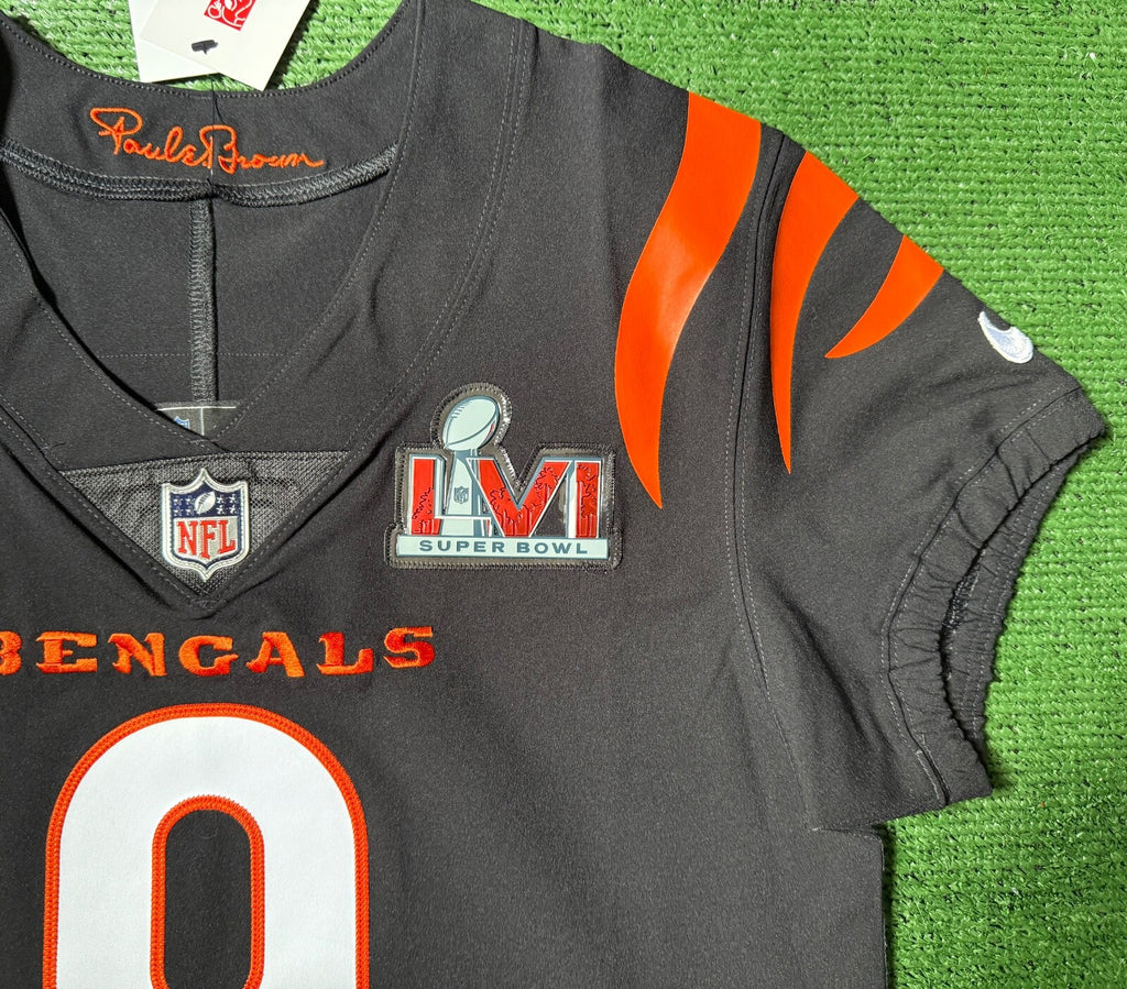 Joe Burrow Cincinnati Bengals Jersey #9 Nike Vapor Elite Black Size 40 (M) NFL