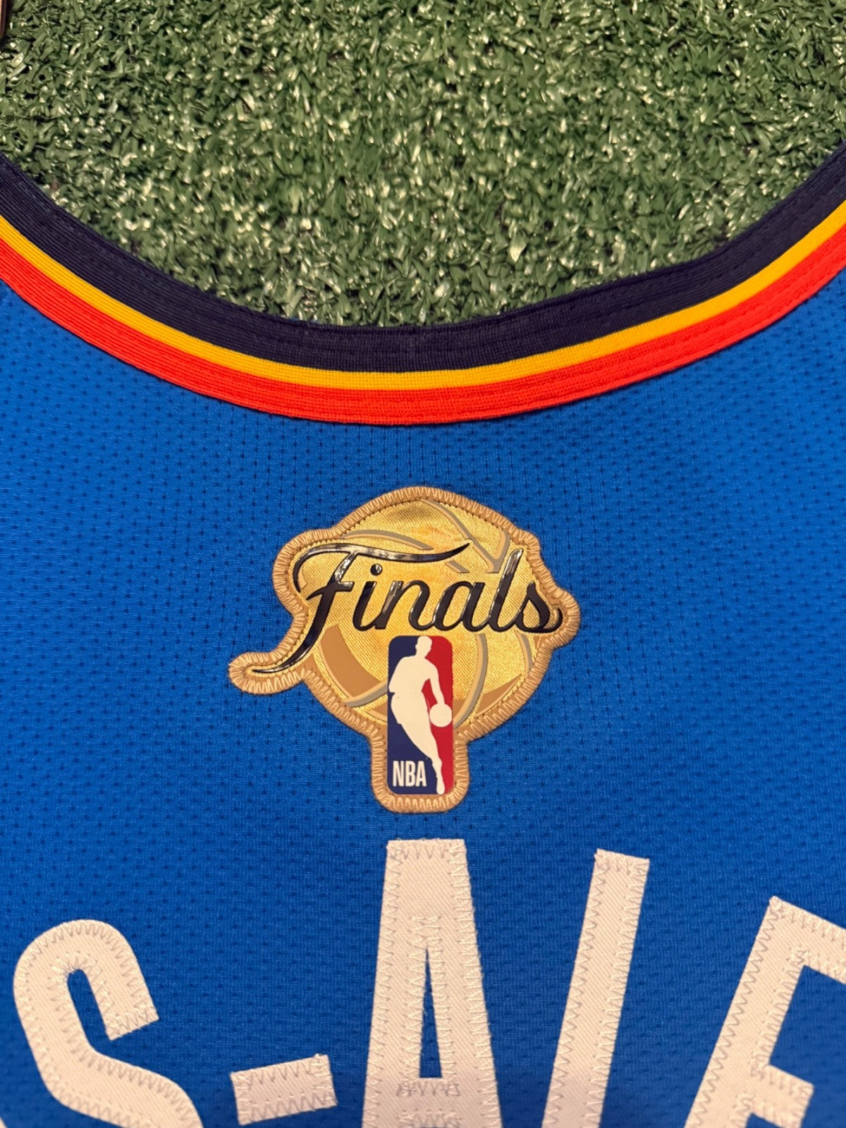 Shai Gilgeous-Alexander Oklahoma City Thunder Jersey #2 Nike ADV Authentic Blue Size 52 (XL) NBA