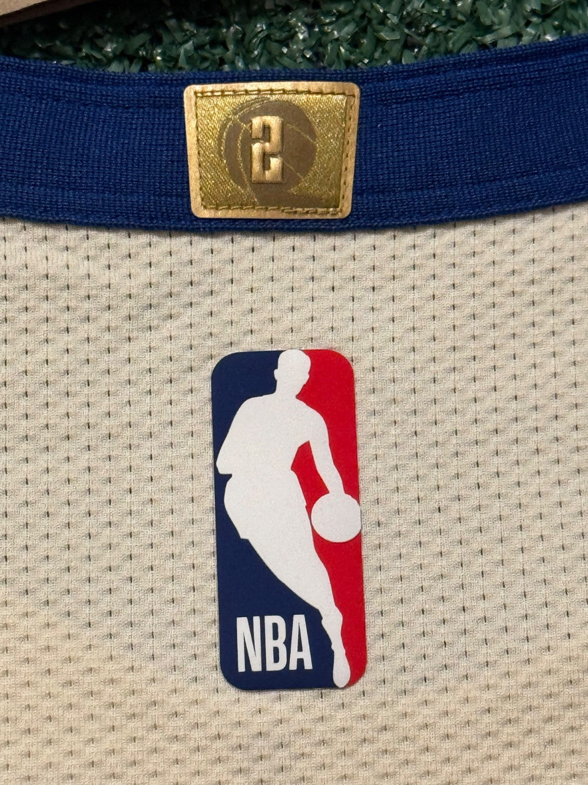 Jalen Brunson New York Knicks Jersey #11 Nike ADV Authentic Cream Size 48 (L) NBA