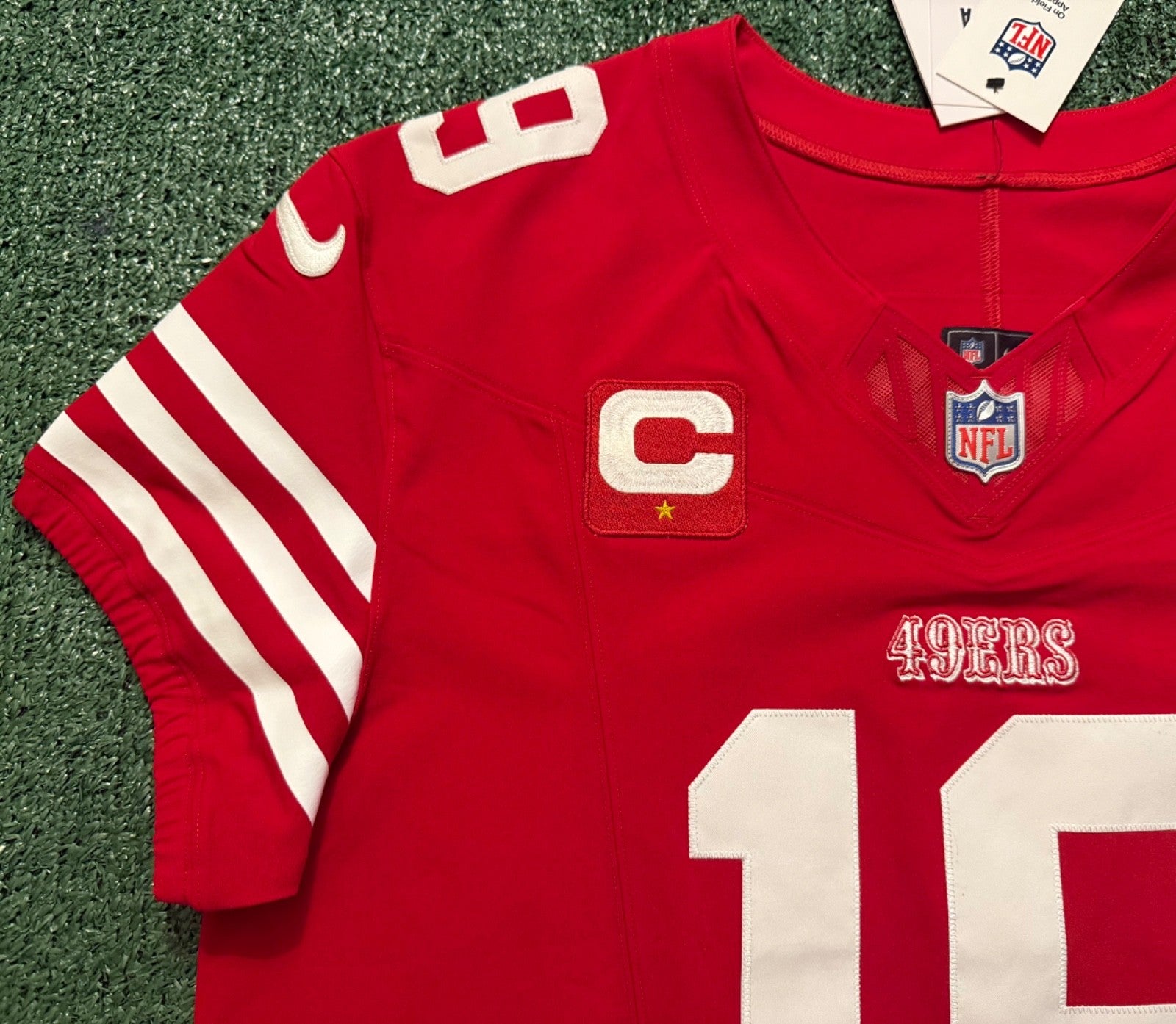 Deebo Samuel San Francisco 49ers
Jersey #19 Nike Vapor FUSE Elite red Size 48 (XL) NFL