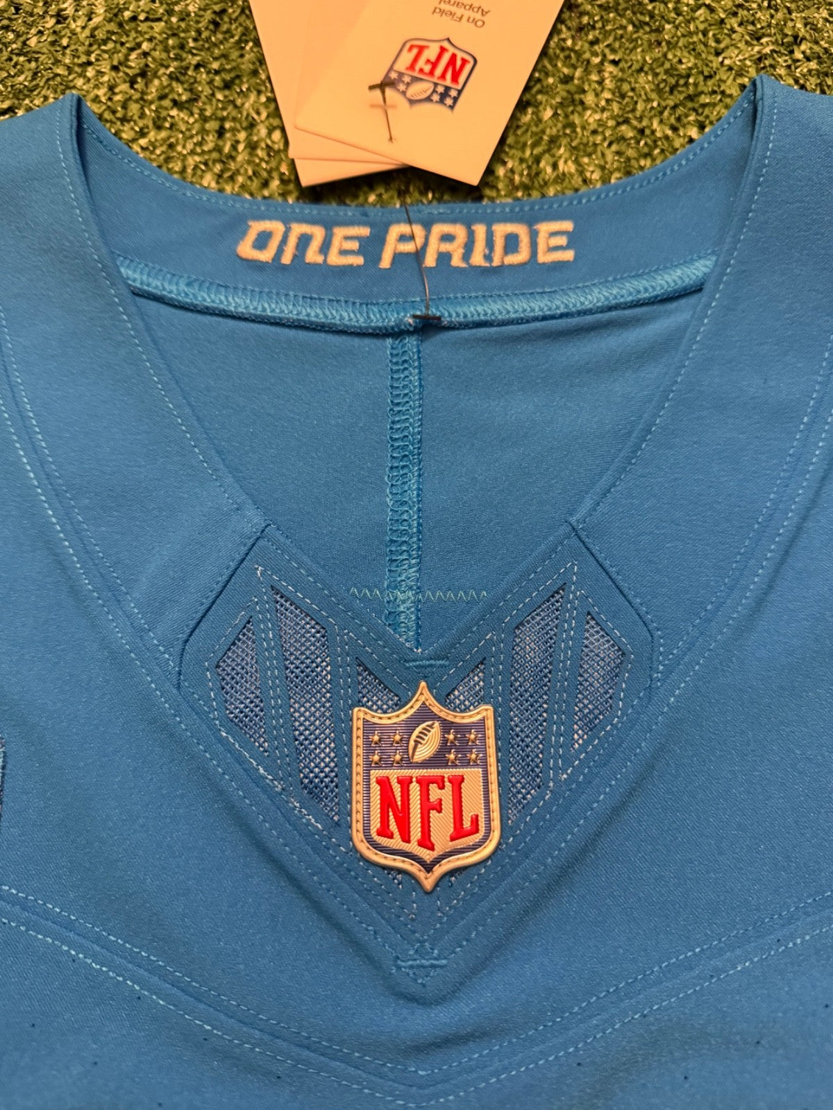 Jared Goff Detroit Lions Jersey #16  Nike Vapor FUSE Elite Blue Size 40 (Medium) NFL