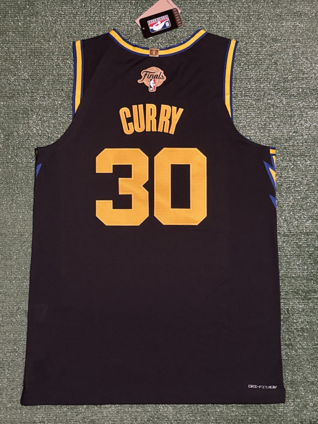 Steph Curry Golden State Warriors Jersey #30 Nike ADV Authentic Black Size 48 (L) NBA
