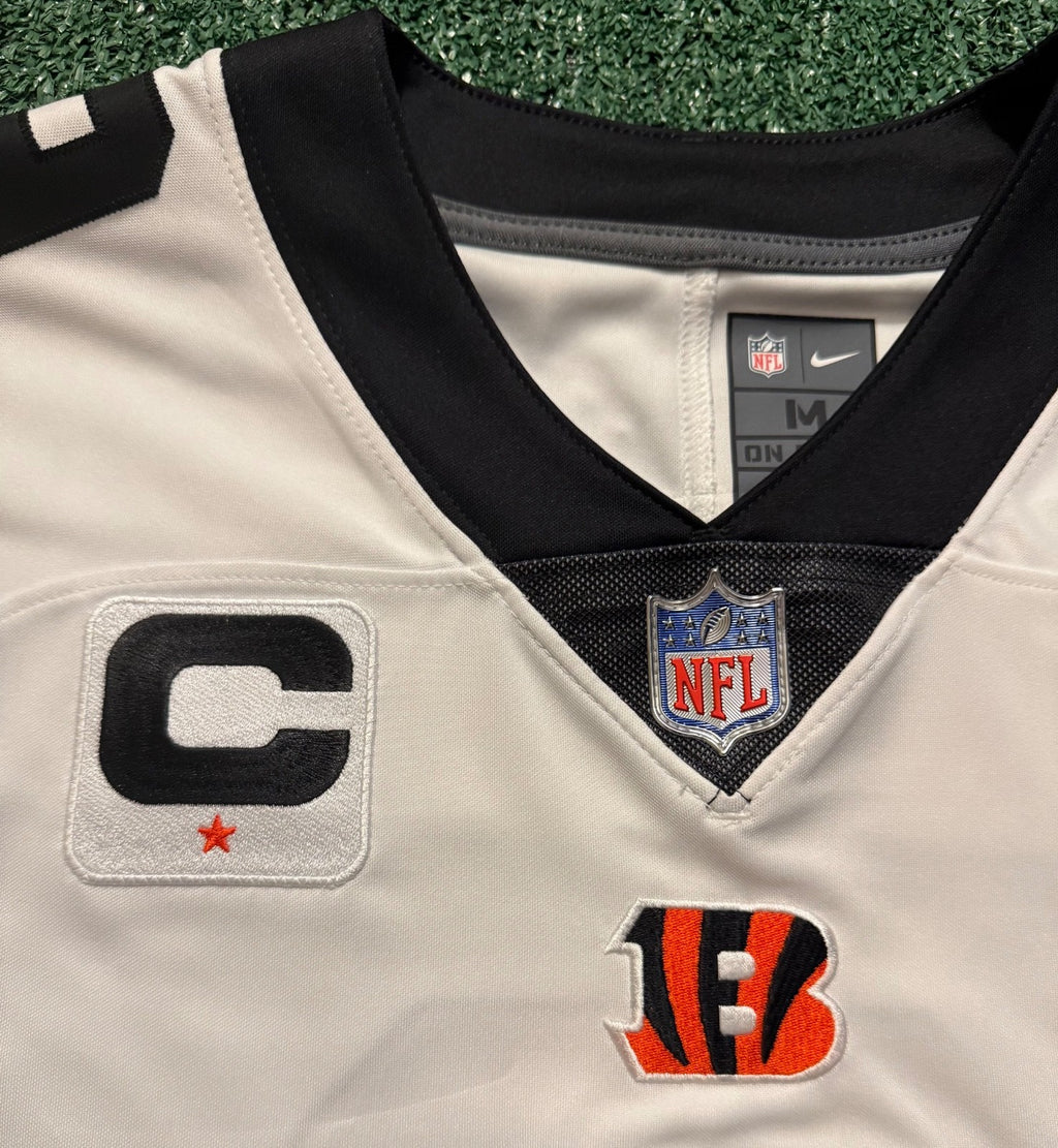 Joe Burrow Cincinnati Bengals Jersey #9 Nike Vapor Limited White Size Medium NFL