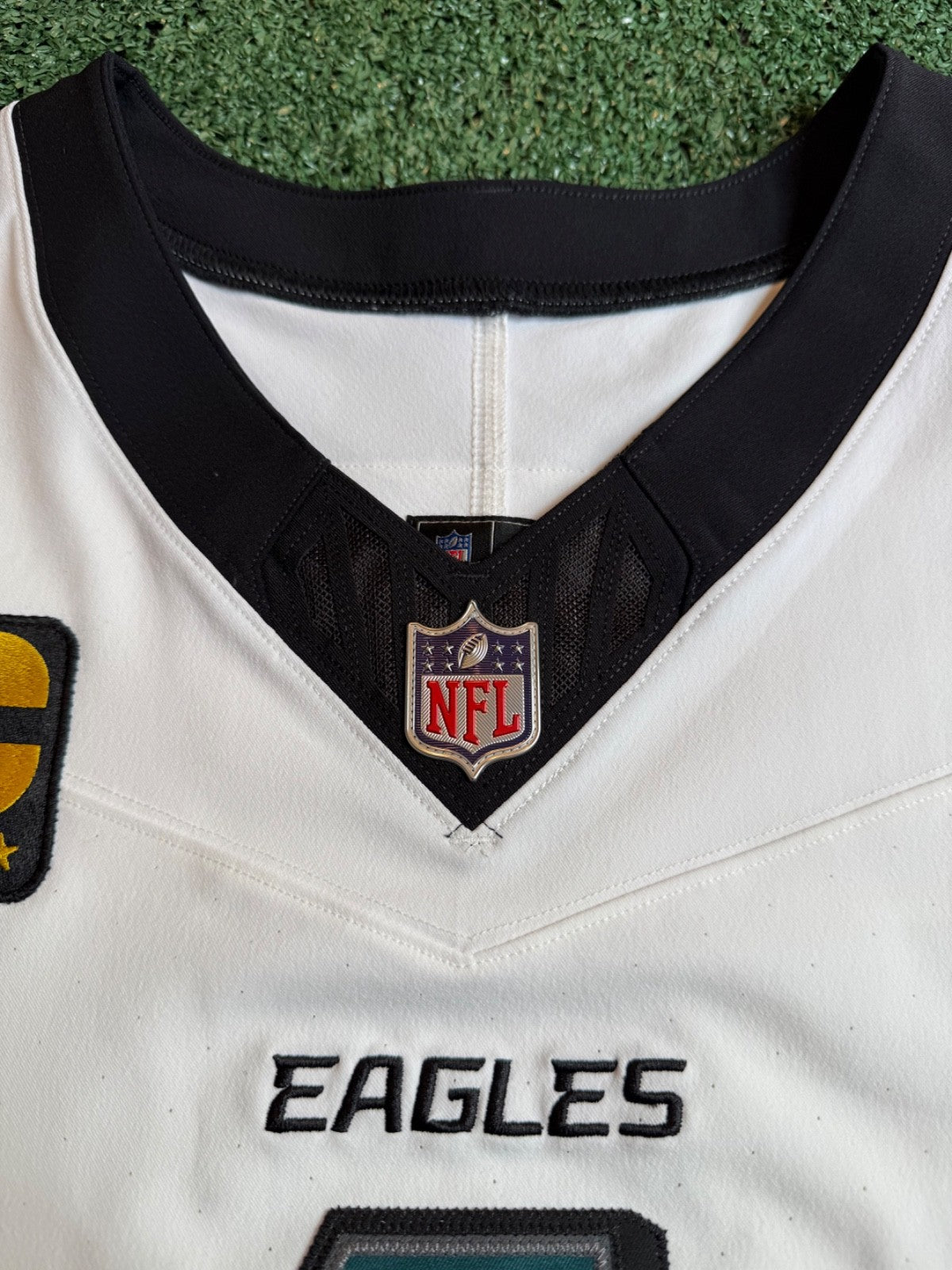 Jalen Hurts Philadelphia Eagles Jersey #1 Nike Vapor FUSE Elite White size 48 (XL) NFL