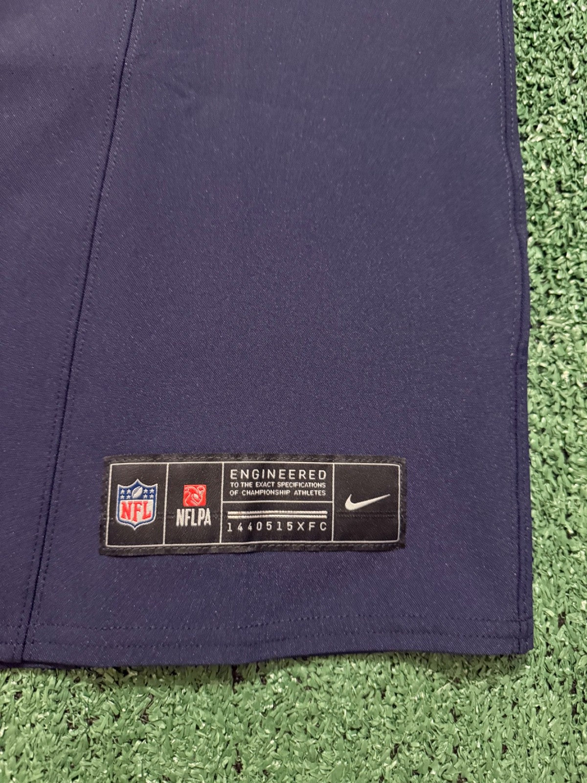 Caleb Williams Chicago Bears Jersey #18 Nike Vapor FUSE Elite Navy Size 40 (Medium) NFL