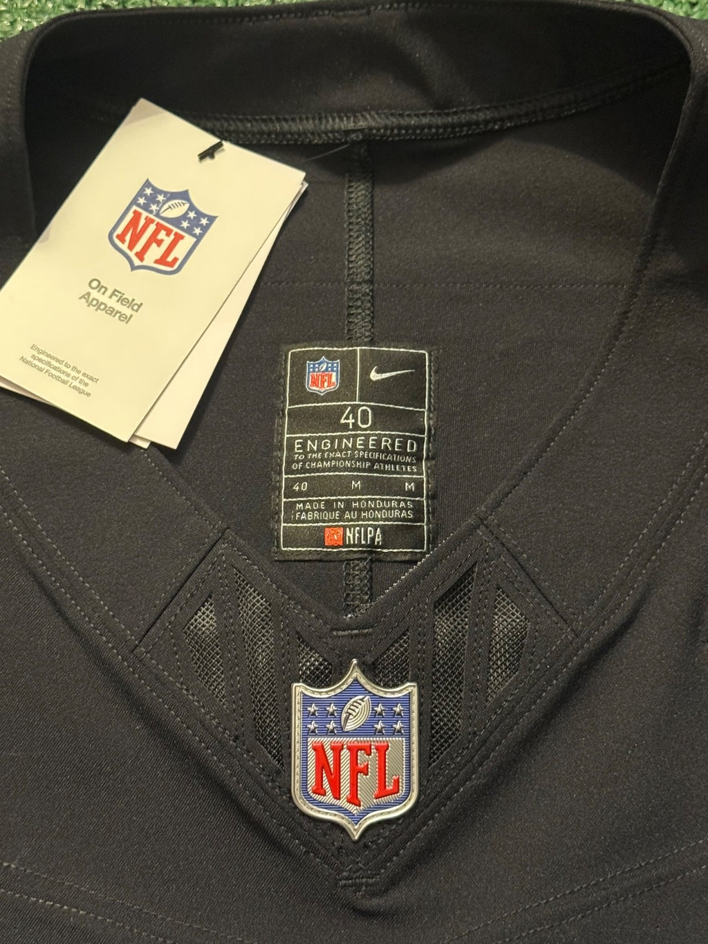 Brock Bowers Las Vegas Raiders Jersey #89 Nike Vapor Fuse Elite Black Size 40 (M) NFL