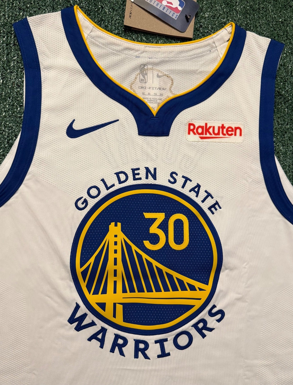 Steph Curry Golden State Warriors Jersey #30 Nike ADV Authentic White Size 52 (XL) NBA