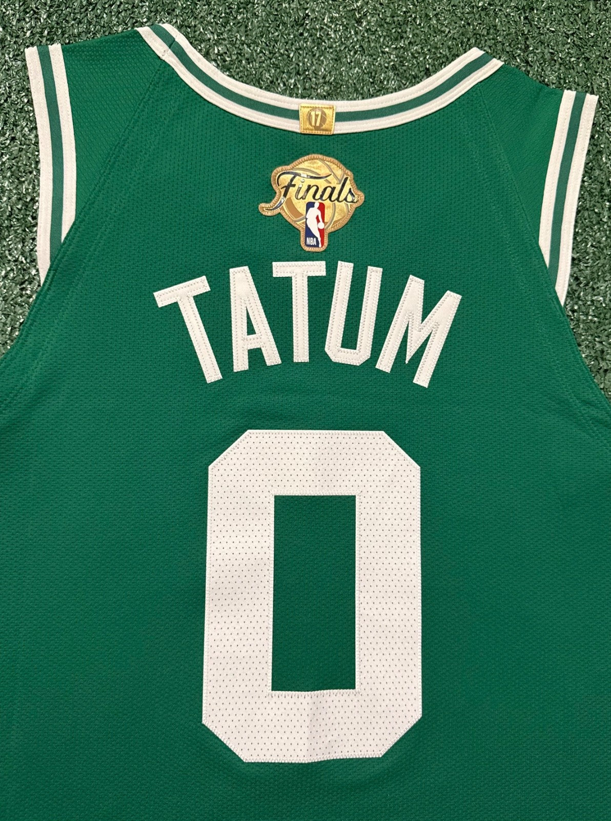 Jayson Tatum Boston Celtics Jersey #0 Nike ADV Authentic Green Size 48 (L) NBA