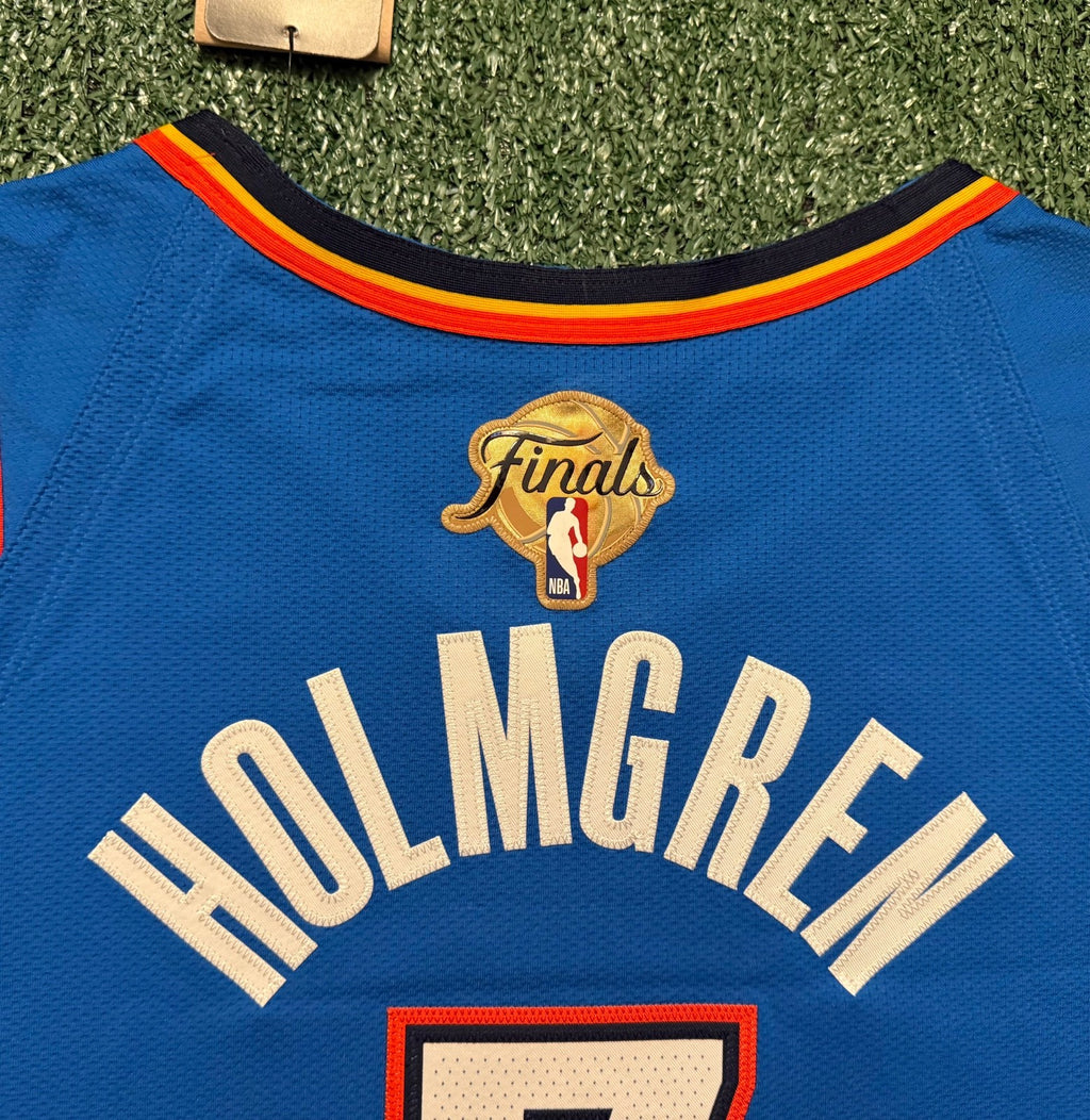 Chet Holmgren Oklahoma City Thunder Jersey #7 Nike ADV Authentic Blue Size 52 (XL) NBA