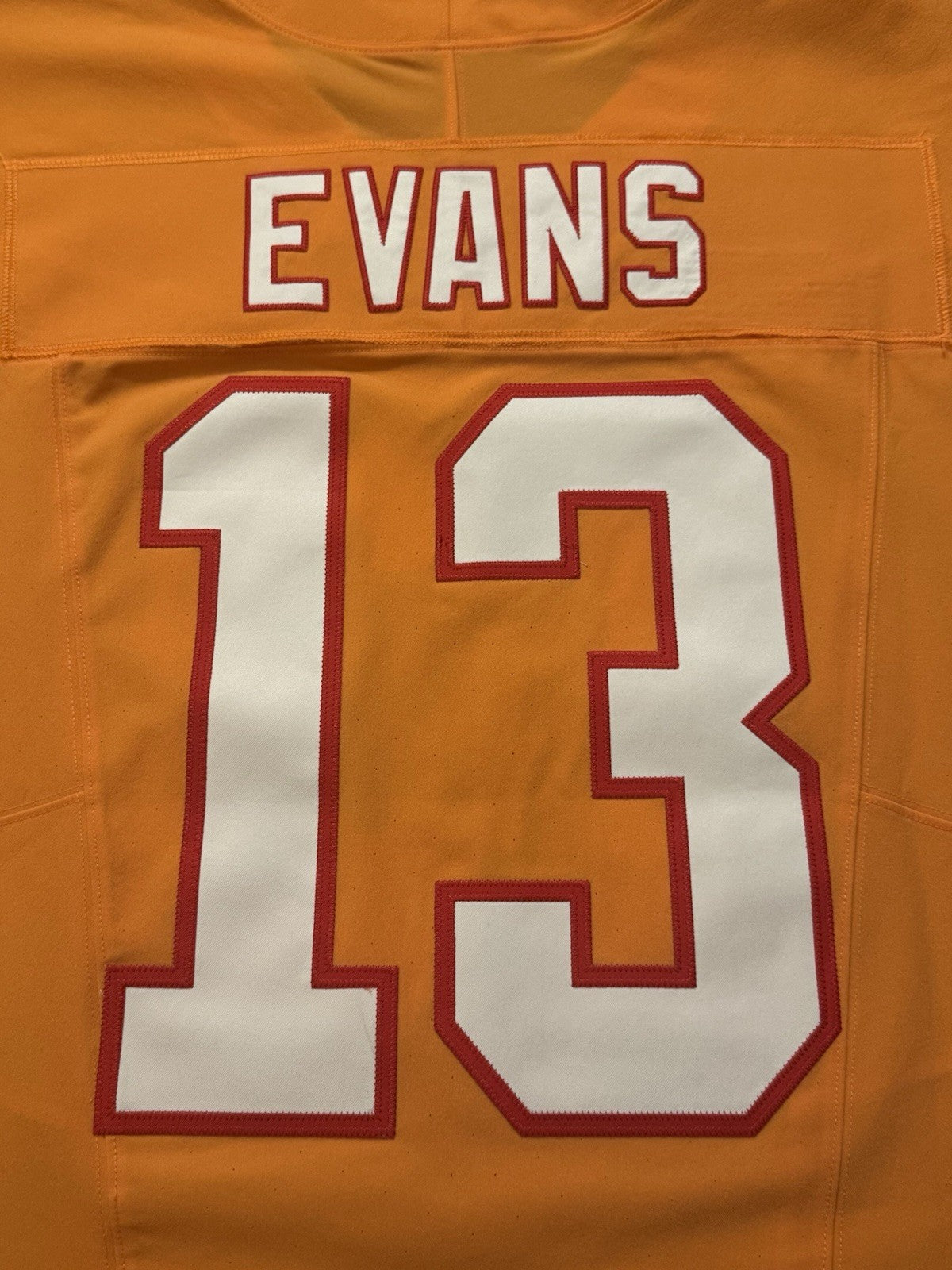 Mike Evans Tampa Bay Buccaneers Jersey #13 Nike Vapor FUSE Elite Orange Creamsicle Size 48 (XL) NFL
