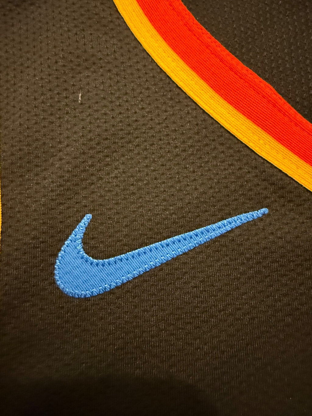 Shai Gilgeous-Alexander Oklahoma City Thunder Jersey #2 Nike ADV Authentic Black Size 48 (L) NBA