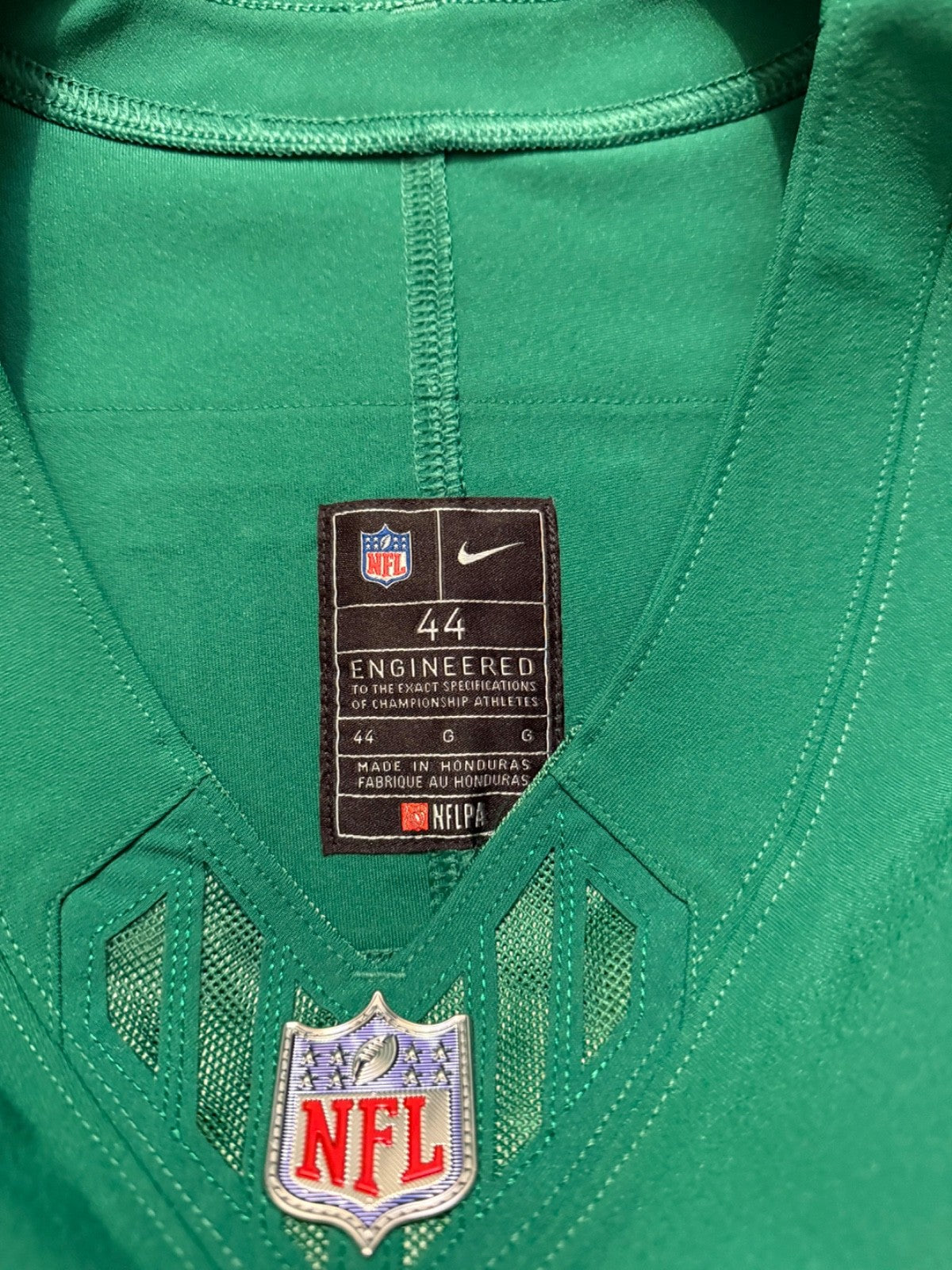 Jalen Hurts Philadelphia Eagles Jersey #1 Nike Vapor FUSE Elite Kelly Green size 44 (Large) NFL