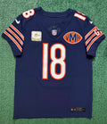 Caleb Williams Chicago Bears Jersey #18 Nike Vapor FUSE Elite Navy Size 40 (Medium) NFL