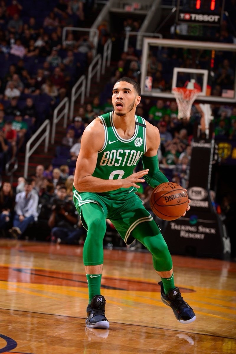 Jayson Tatum Boston Celtics Jersey #0 Nike Aeroswift Authentic Green Size 48 (Large) NBA