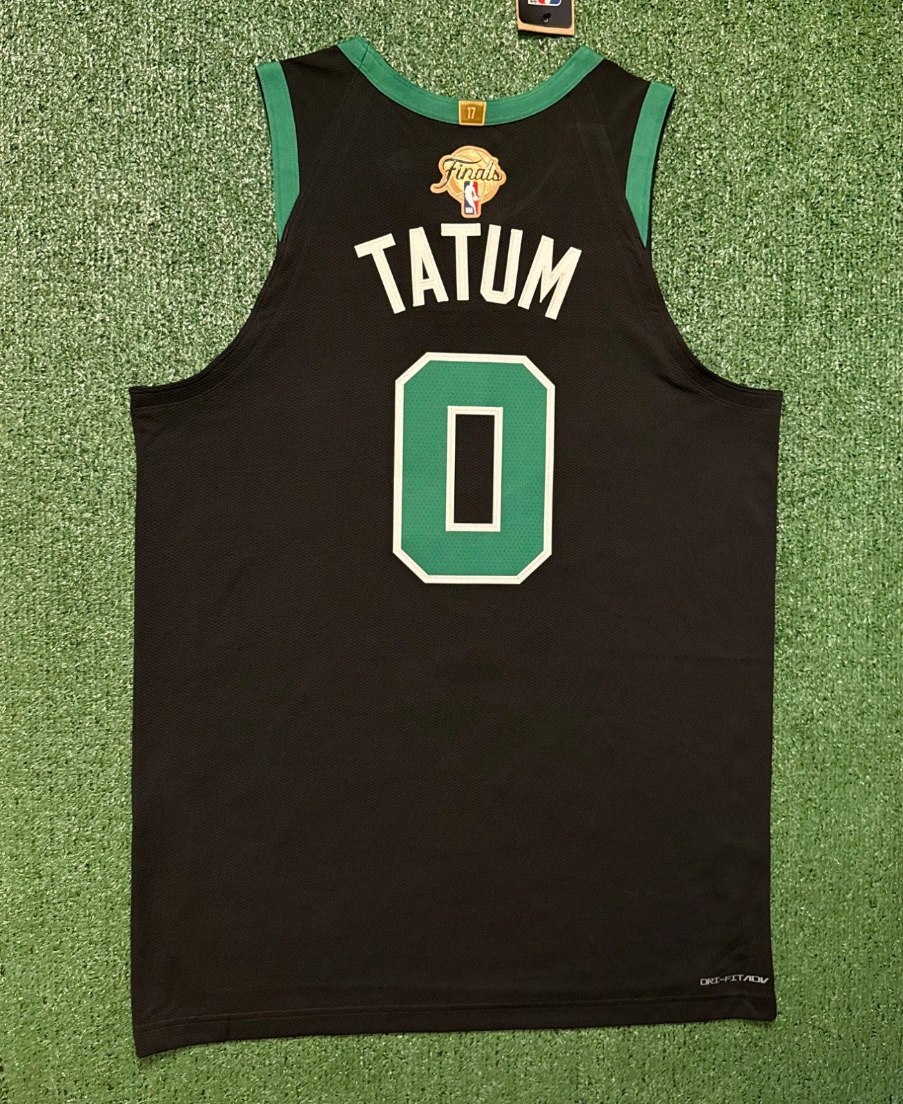 Jayson Tatum Boston Celtics Jersey #0 Nike ADV Authentic Black Size 48 (L) NBA