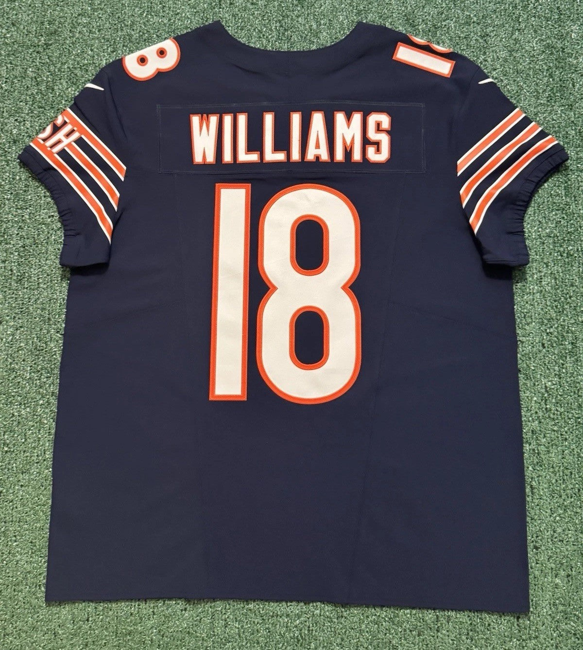 Caleb Williams Chicago Bears Jersey #18 Nike Vapor FUSE Elite Navy Size 48 (XL) NFL