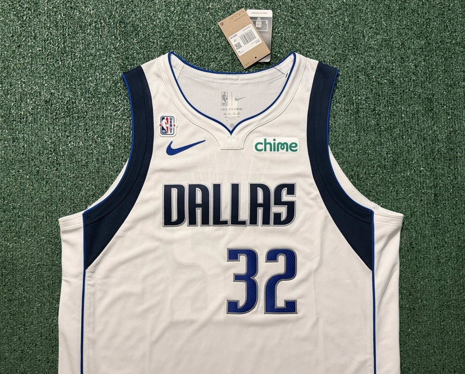 Cooper Flagg Dallas Mavericks Jersey #32 Nike ADV White Size 52 (XL) NBA