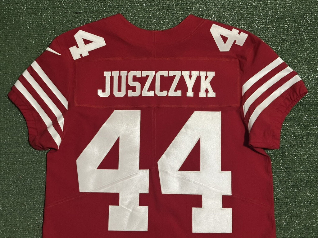 Kyle Jusczcyk San Francisco 49ers
Jersey #44 Nike Vapor Elite red
Size 40 (Medum) NFL