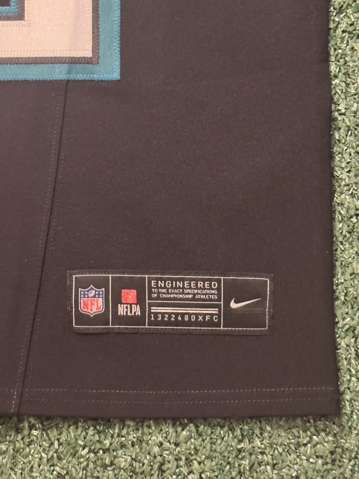 Jason Kelce Philadelphia Eagles Jersey #62 Nike Vapor FUSE Elite Black size 40 (medium) NFL