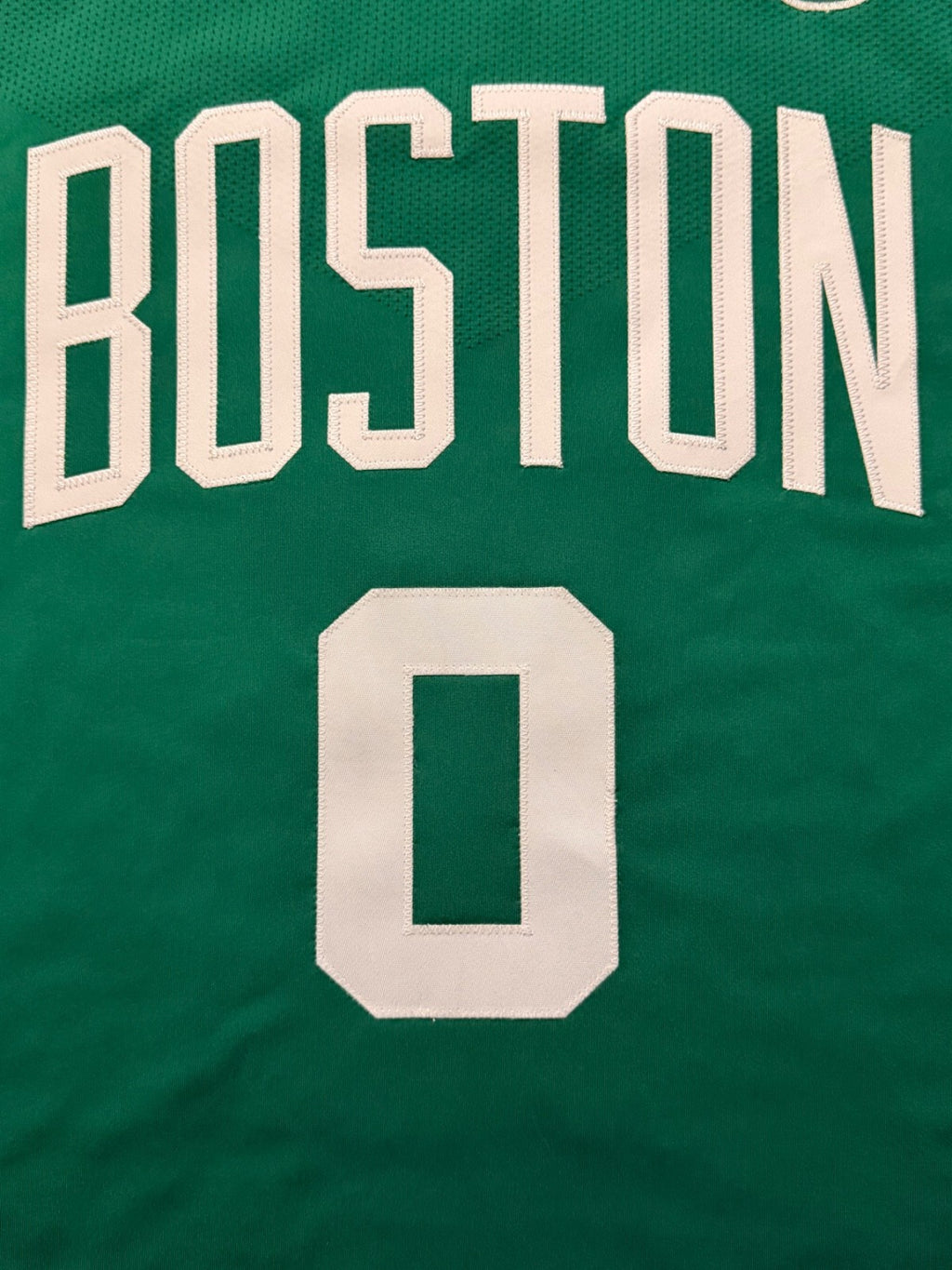 Jayson Tatum Boston Celtics Jersey #0 Nike VaporKnit Authentic Green Size 52 (XL) NBA
