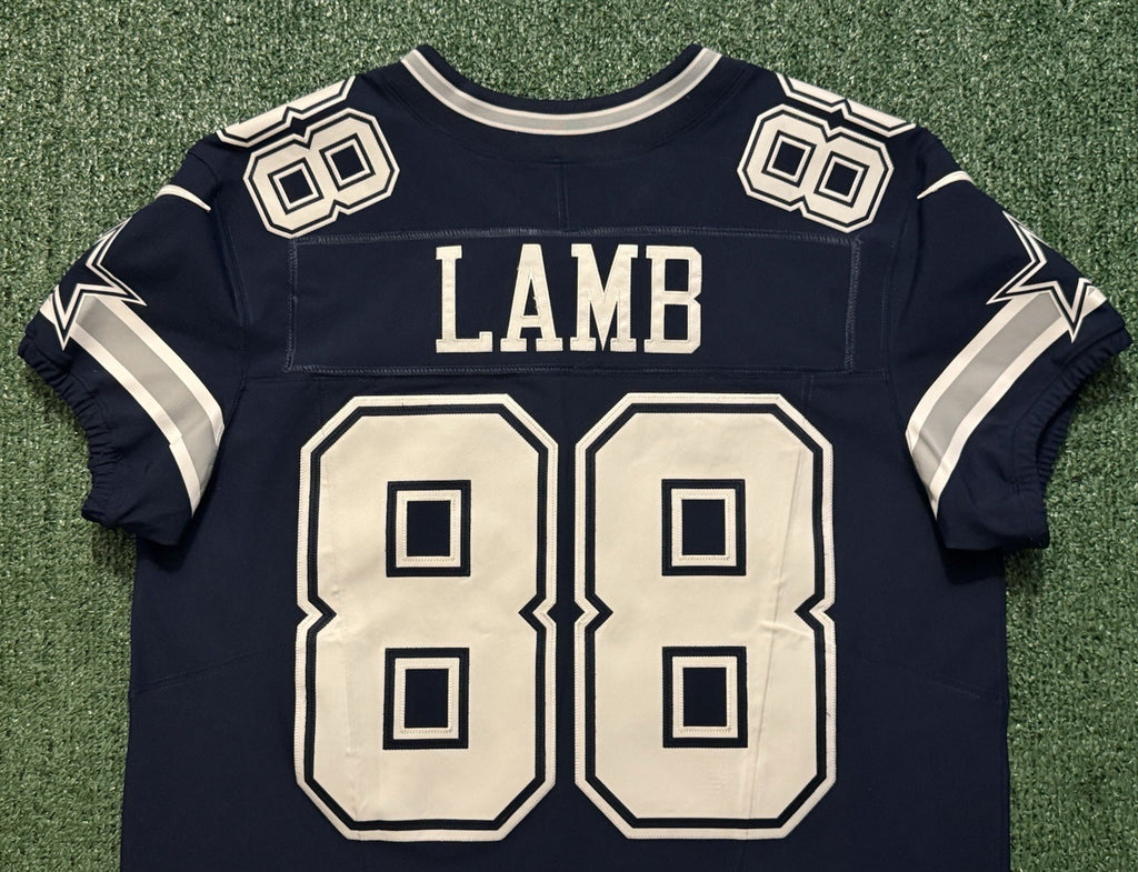 Ceedee Lamb Dallas Cowboys jersey #88 Nike Vapor FUSE Elite Navy size 44 (Large) NFL