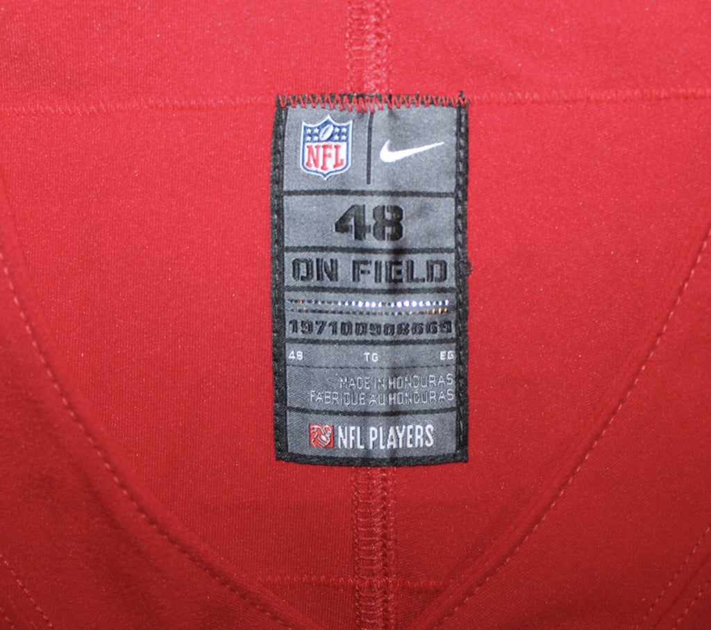 Talanoa Hufanga San Francisco 49ers Jersey #29 Nike Vapor FUSE Elite red Size 48 (XL) NFL